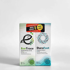 Men vi sinh DuraFast, khoáng chọn lọc Eco Trace, xử lý độc tố, không cần phải thay nước thường xuyên
