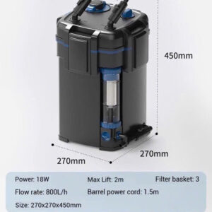 Lọc thùng tích hợp tách phân và xả đáy sunsun YWY-800