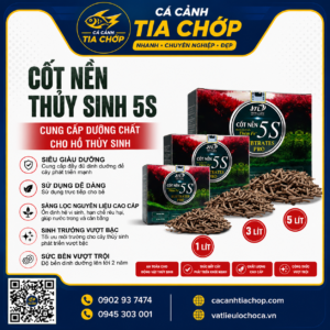 CỐT NỀN THỦY SINH 5S – GIÚP CÂY PHÁT TRIỂN KHỎE, BỘ RỄ BÁM TỐT